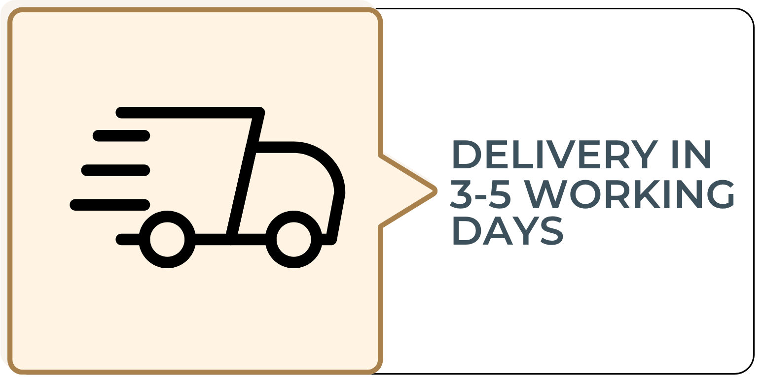 a black and white sign with a truck and text