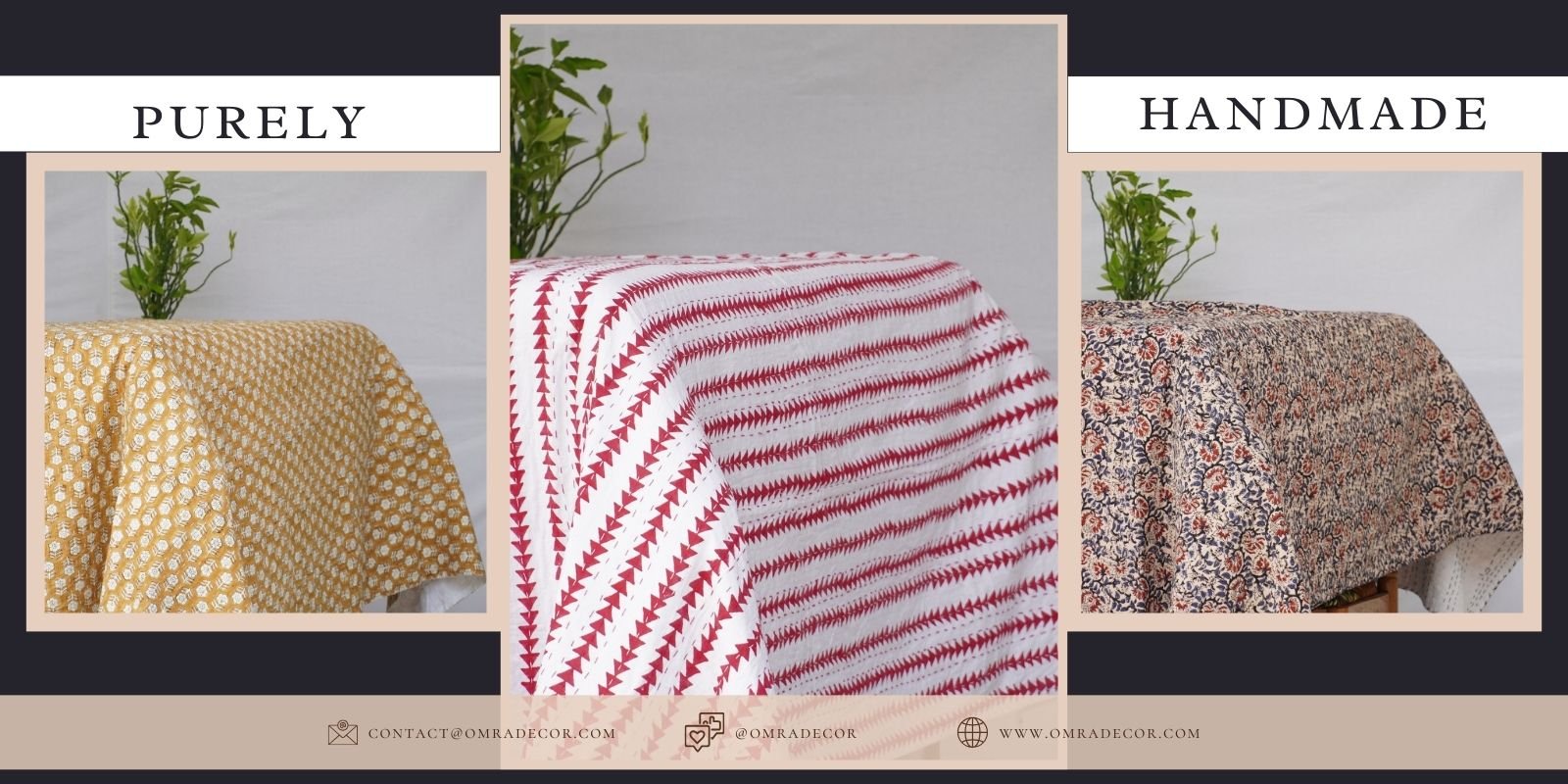 OmraDecor Bulk Order Banner – Wholesale Handmade Textile Supplier