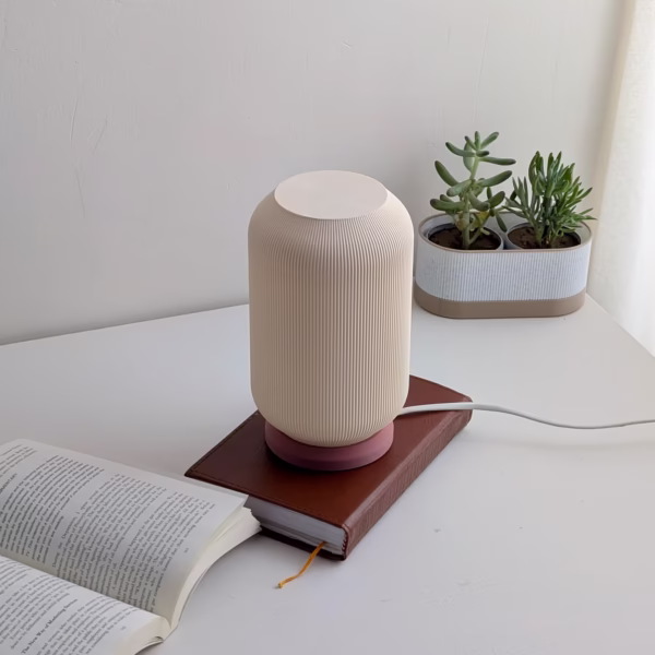 Modern Bedside Table Lamp Warm Soft Light Minimalist