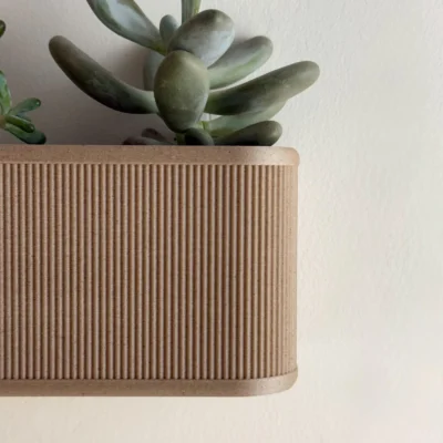 Modern Wall Planter Minimalist Hanging Pot Indoor Outdoor Decor