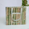 green tote bag