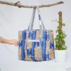 tote bag blue