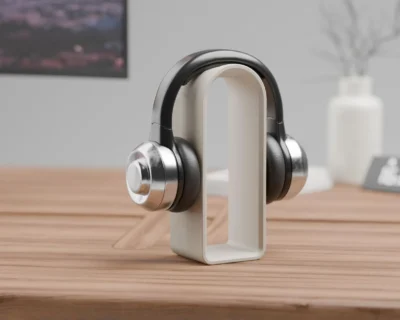 Minimalist Custom Headphone Stand Personalized