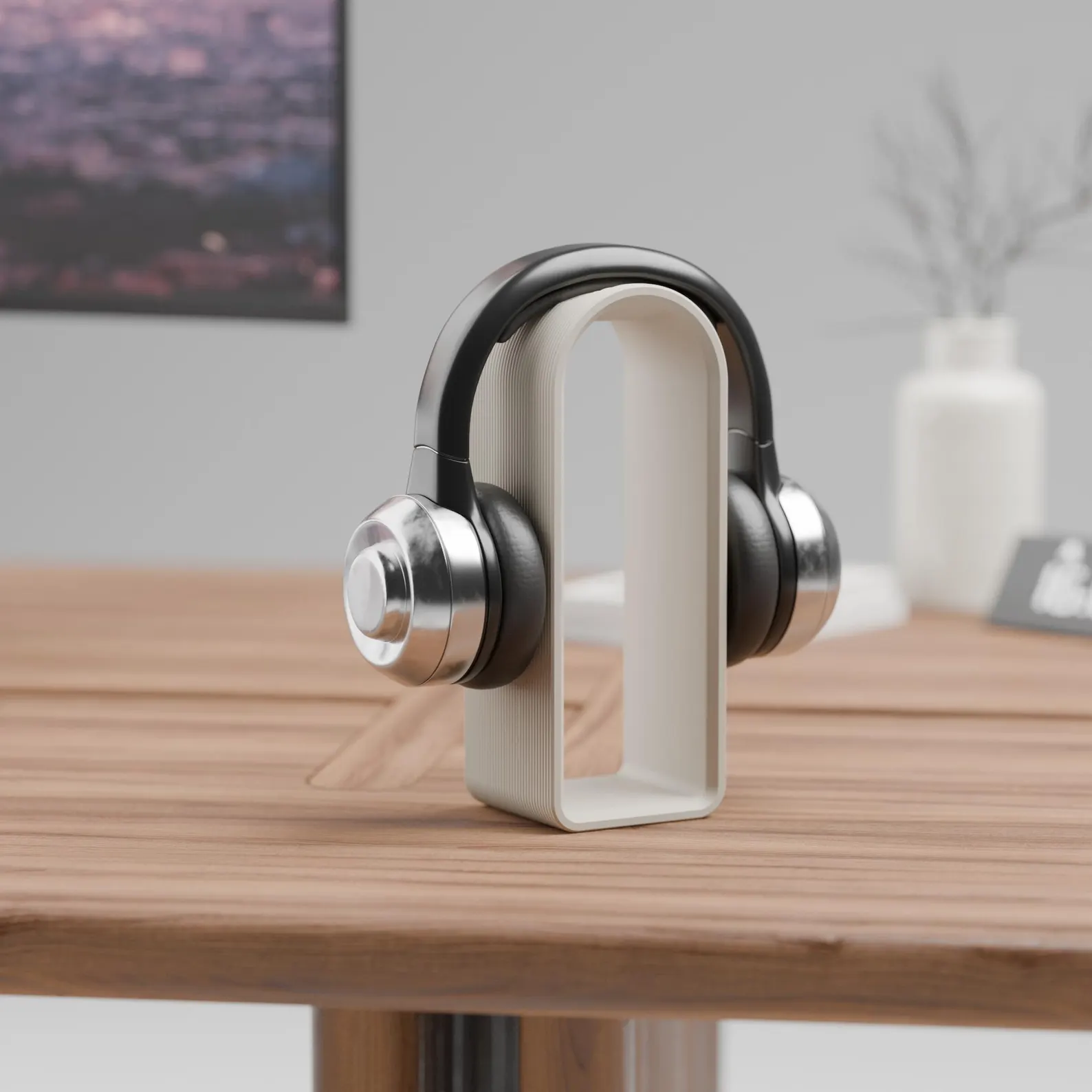 Home 27 Minimalist Custom Headphone Stand Personalized