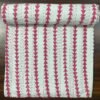 Pink Arrow Kantha Quilt Cotton Handmade Block Print Throw