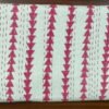 Pink Arrow Kantha Quilt Cotton Handmade Block Print Throw