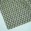 Black Leaf Block Print Kantha Quilt Handmade Cotton Bedspread