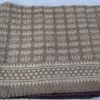 Brown Floral Kantha Quilt Handmade Cotton Bedspread Boho Bedding Throw Blanket Decor Queen Size