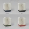 Modern Table Lamp Warm Ambient Bedside Lighting RippleGlow - Wavy Minimalist Home Decor
